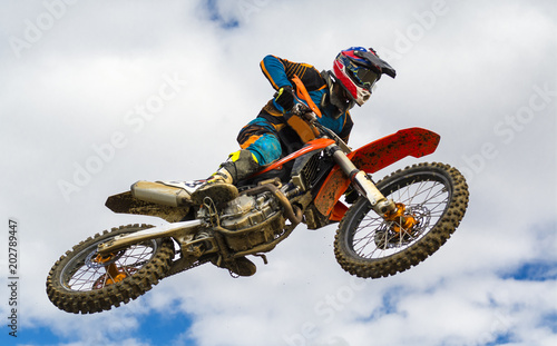 Obraz Dibond Motocross, sport motorowy