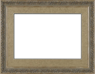 Picture frame isolated on white