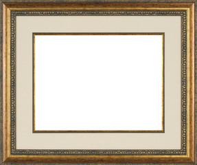 Picture frame isolated on white