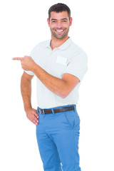 Poster - Handyman pointing