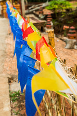 Small flag for buddhism festival