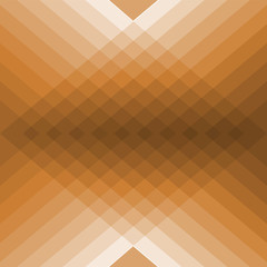  Stock Illustration - Geometric Orange Pattern, 3D Illustration, Modern Orange Background.