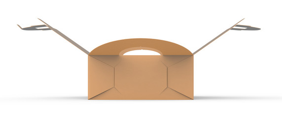 Sticker - Kraft box with handle