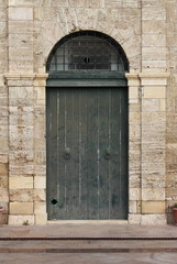 Wall Mural - Medieval front door