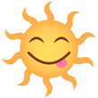 Emoji frech - Sonne
