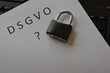 Datenschutzgrundverordnung DSGVO 