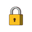© grgroup - isometric padlock isolated icon vector illustration design