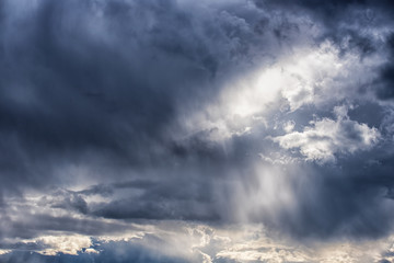 clouds on the sky