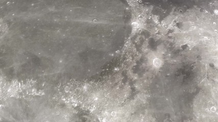 Wall Mural - camera flies around a craters in the moon in apollo 17 landing site. elements of this image furnishe