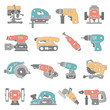 © zelimirzarkovic - Outline Color Icons - Power Tools