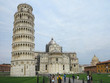 © alexrow - 14.06.2017, Pisa, Tuscany, Italy: Leaning Tower of Pisa near Cathedral Duomo on Piazza dei Miracoli