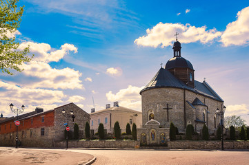 Holy Trinity Church in Old Town, Kamyanets-Podilsky, Ukraine