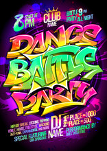 Dance Battle Party Poster Concept
