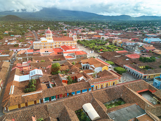 Sticker - Panorama of Granada city