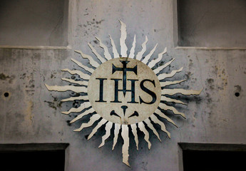 Jesuit christian religious symbol