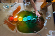 © Maggie - Colorful science experiment with children