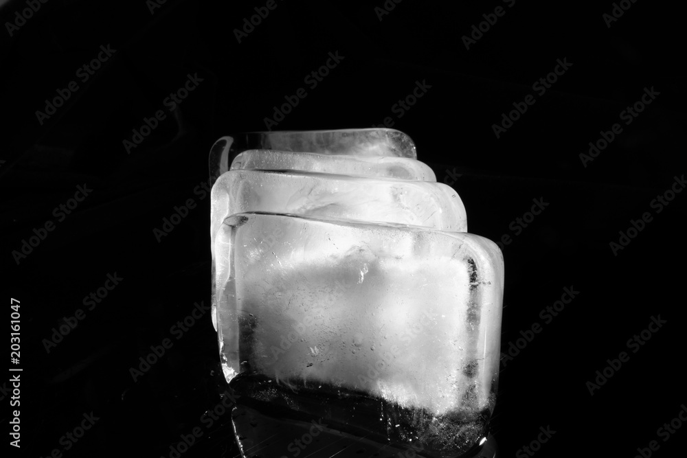 Solidification Ice Ice Block / Ice is water frozen into a solid state. Depending on the ...