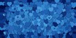 Abstract background with blue hearts - Illustration, 
Various shades of blue hearts background