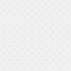 Wall Mural - Monochrome seamless pattern. Geometric squares background