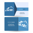Sale and construction of housing business card