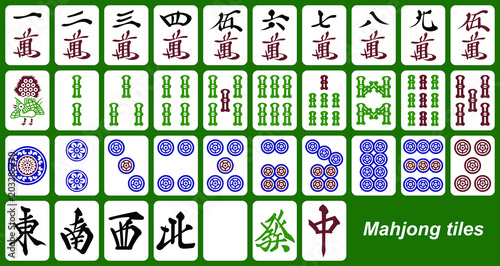 麻雀牌 Buy This Stock Vector And Explore Similar Vectors At Adobe Stock Adobe Stock