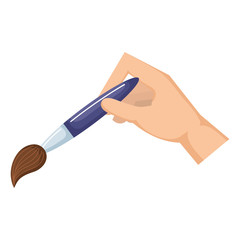 Canvas Print - paint brush tool icon vector illustration design