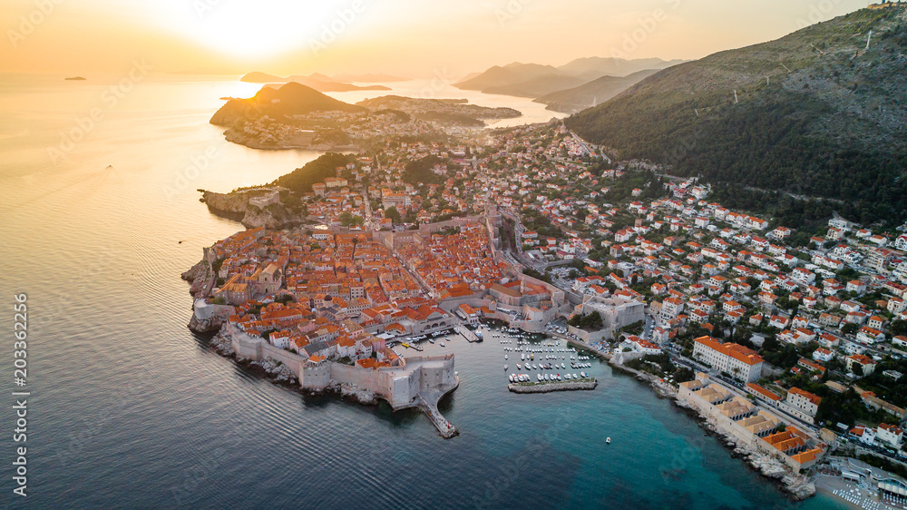 Dubrovnik Chorwacja - obrazy, fototapety, plakaty 