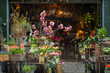 A florist in Borough Market-London, one of the most visited touristic places in the city