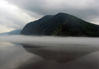 fog over the river