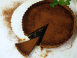 Tarta czekoladowa na kruchym spodzie, ciasto z czekoladą i kakao, słodkie i wytrawne
