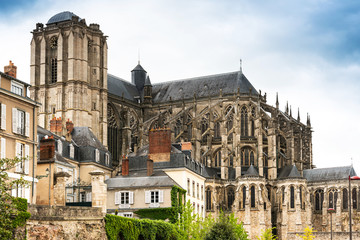 Le Mans Cathedral in Le Mans, France