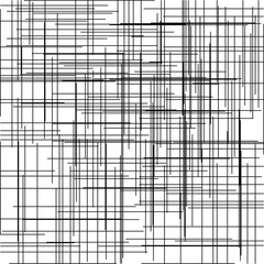 Criss cross pattern. Texture with intersecting straight lines. Digital hatching. Vector illustration
