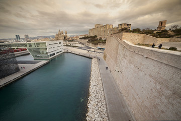 Francia, Marsiglia,  il Museo delle Civiltà dell'Europa e del Mediterraneo