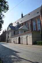 Kościół Przy Ulicy Dominikańskiej W Krakowie/The Church At Dominikanska Street In Cracow, Lesser Poland, Poland