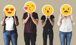 © Rawpixel.com - Diverse people covered with emoticons