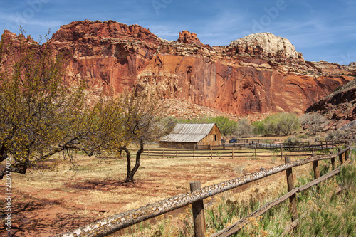 Fruita Capitol Reef National Park Utah This Historic District