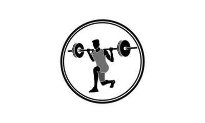 Wall Mural - Physical Fitness, Sport Gym Logo  