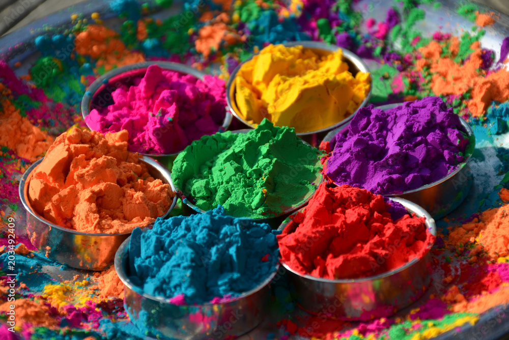 Festival of Colors Stock Photo | Adobe Stock