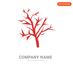 Canvas Print - mesquite tree company logo design