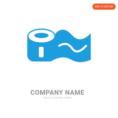 Canvas Print - Toilet paper company logo design