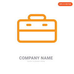 Canvas Print - Suitcase company logo design