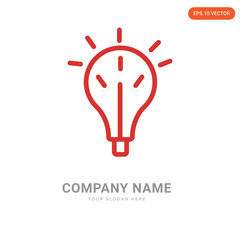 Canvas Print - Idea company logo design