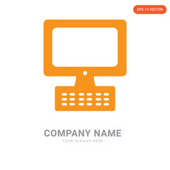 Wall Mural - Computer company logo design