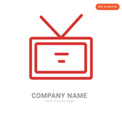 Canvas Print - Id card company logo design