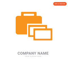 Canvas Print - Suitcase company logo design