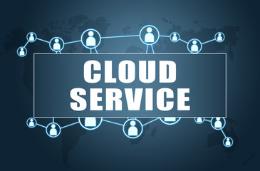 Wall Mural - Cloud Service