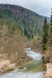 Slovakia paradise: the river canyon in slovakia national forest park