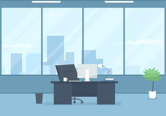 empty modern office