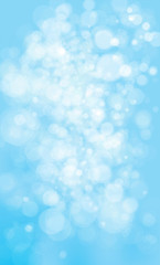 Wall Mural - vector blue lights background. sky background.