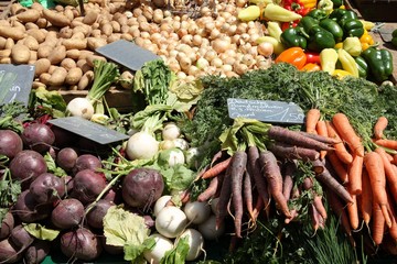 Wall Mural - Germany farmers market